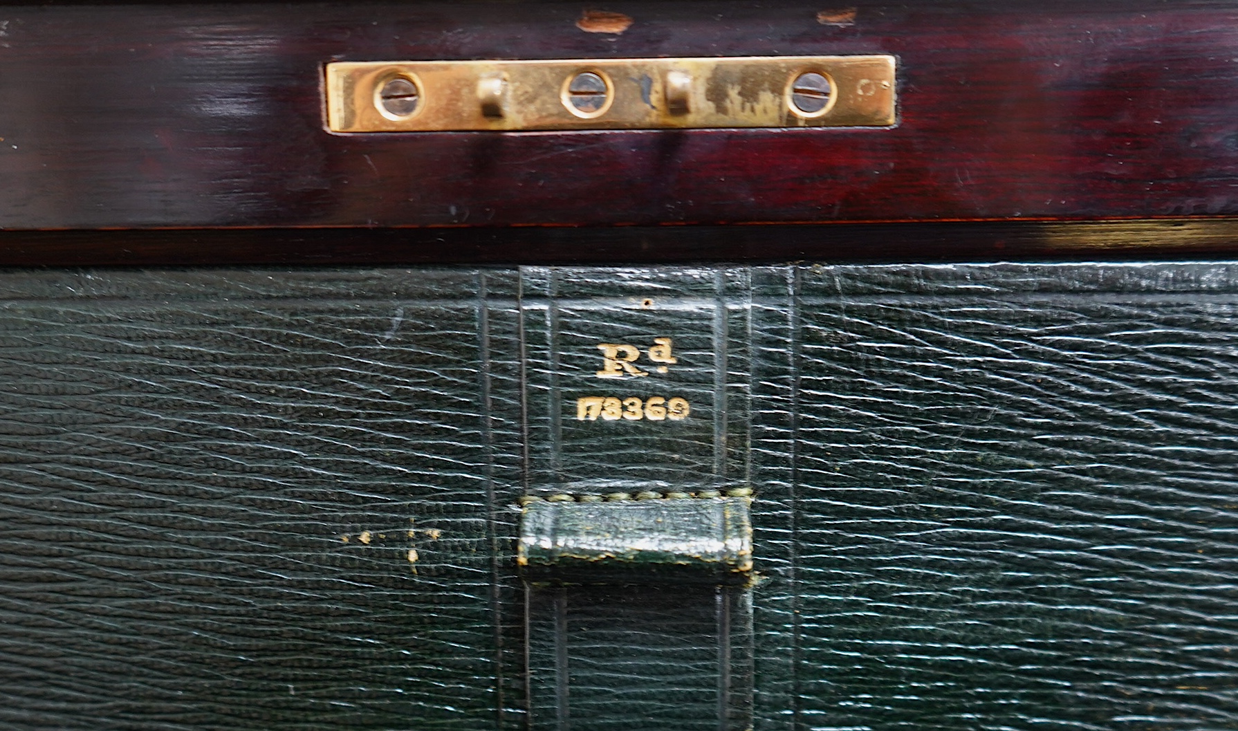 An Edwardian ivory and satinwood inlaid rosewood stationary cabinet ‘Presented to Ernest D’Auban on the occasion of his marriage from the stage staff T.R.D.L. 1906’, 35cm wide. Condition - fair. CITES Submission referenc